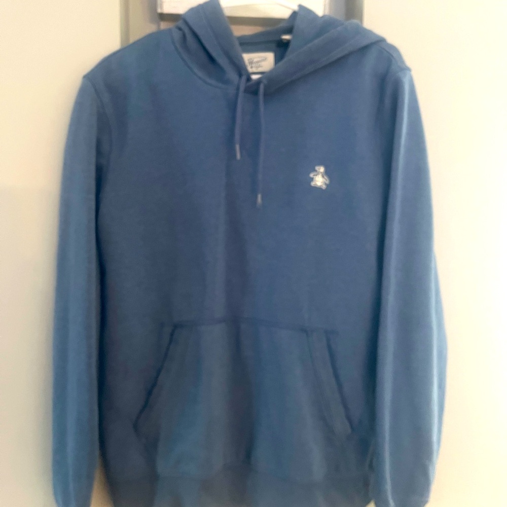 Penguin blue sweatshirt men's M